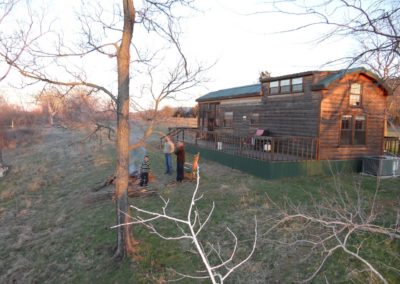 Hunting Cabin - Oklahoma - Fish Farm Outfitters