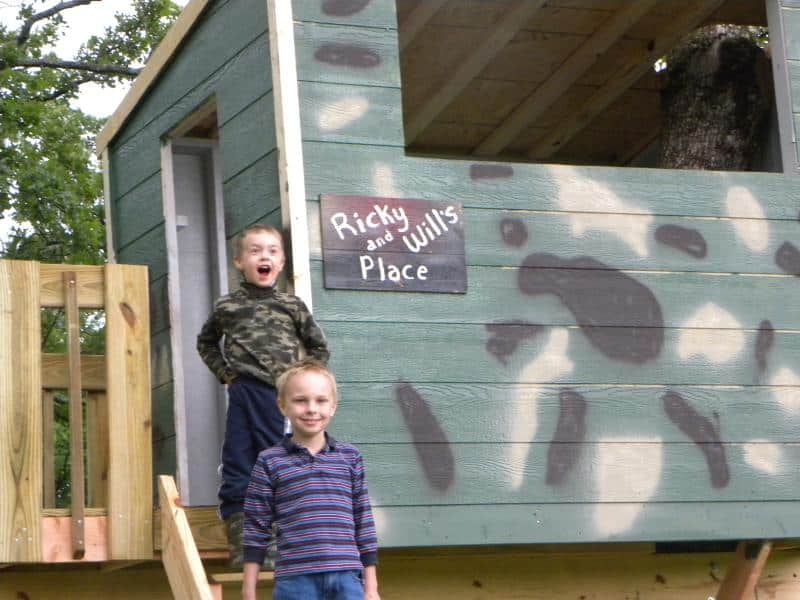 Kids Treehouse at Fish Farm Outfitters